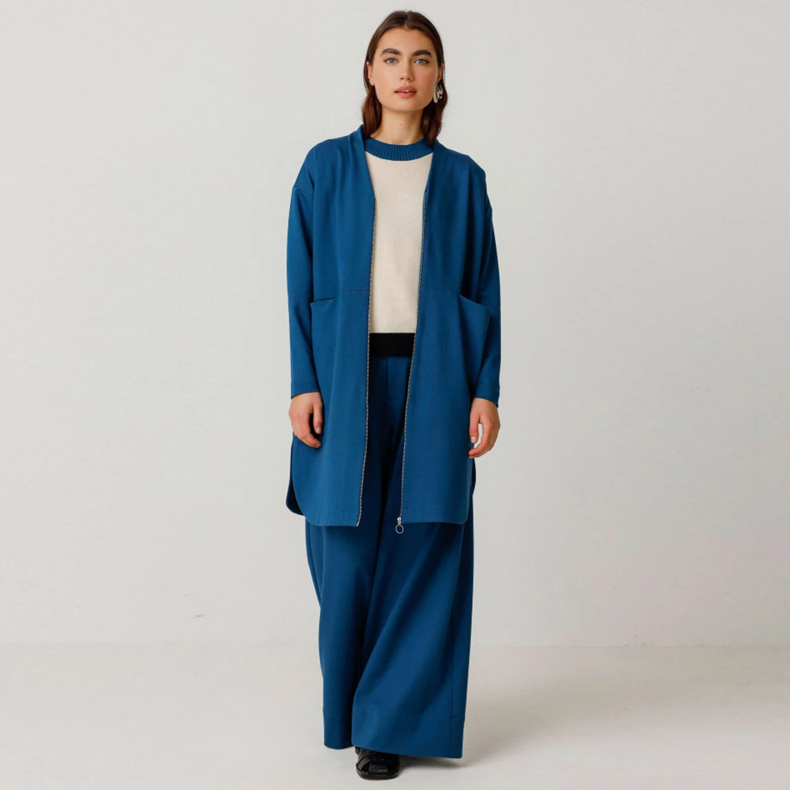 Agara Jacket ocean blue