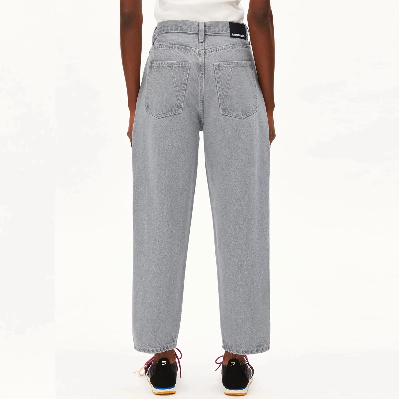 Baarly Barrel Jean High Waist Loose Fit grey - Image 2
