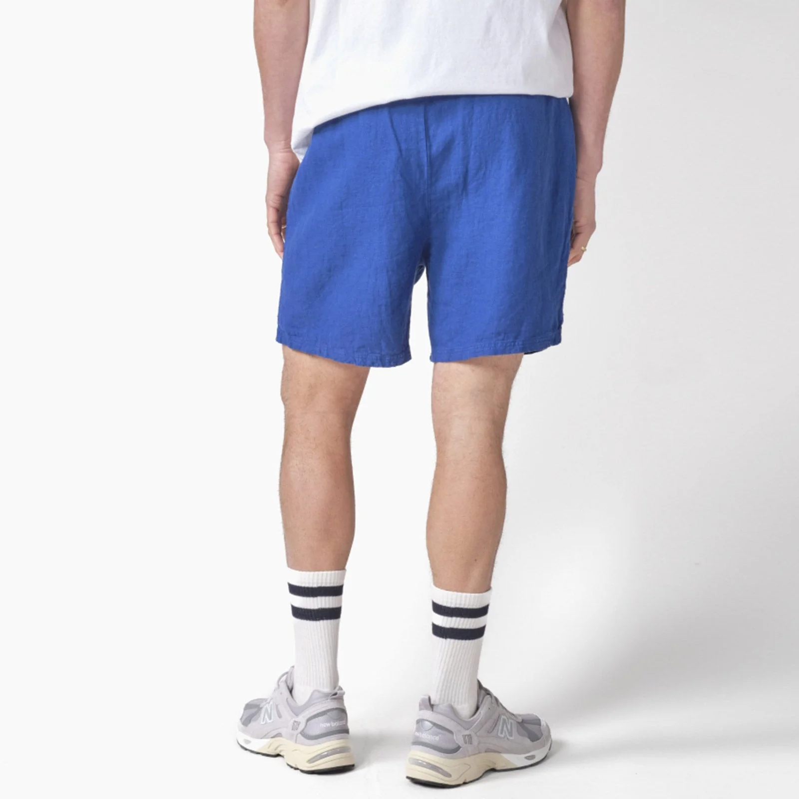 Bertram Linen Shorts surf blue - Image 2