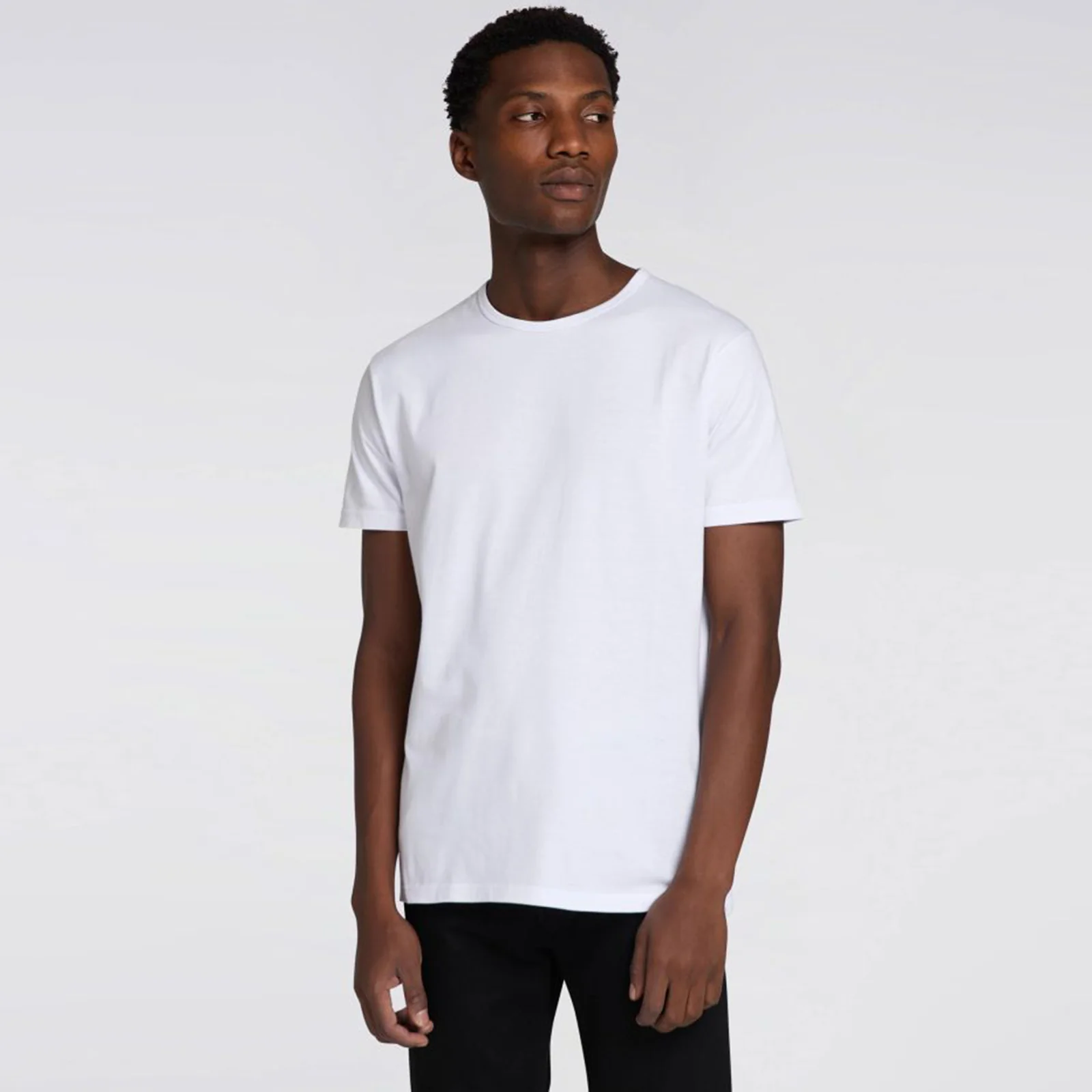 Double Pack SS Tee white