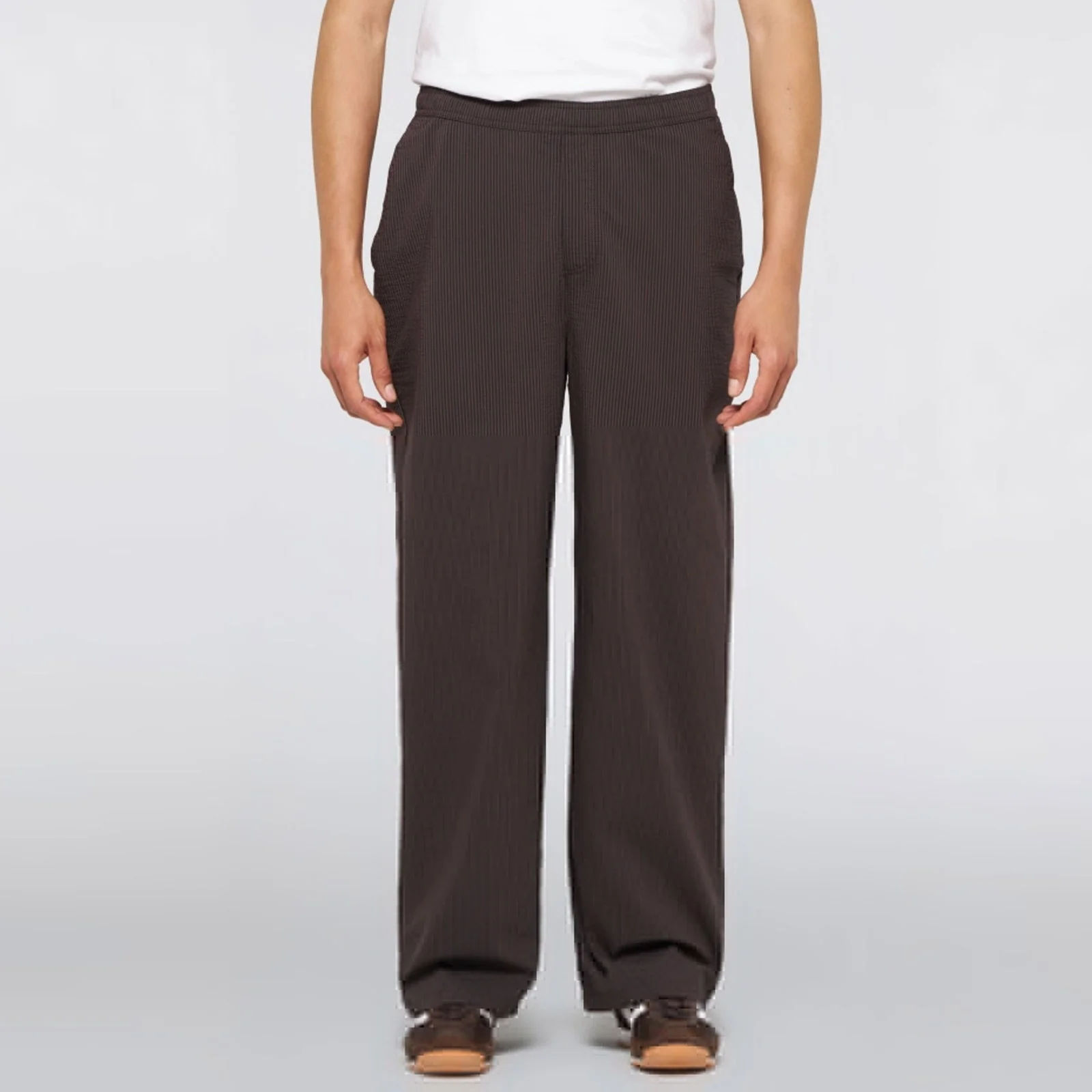Edison Pant coffee bean/black