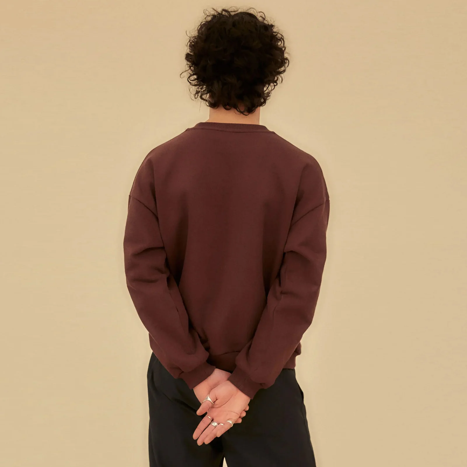 EDO Organic Crewneck plum wood - Image 4
