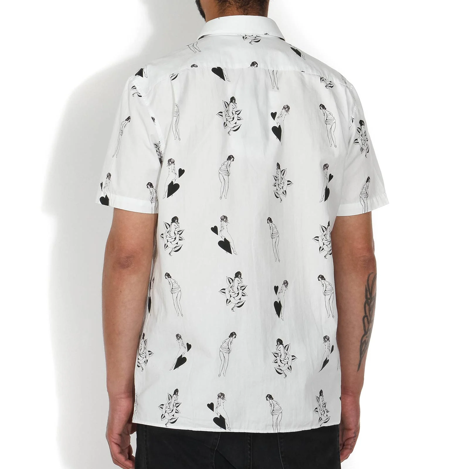 Nimes Shirt Ladies AOP white - Image 3