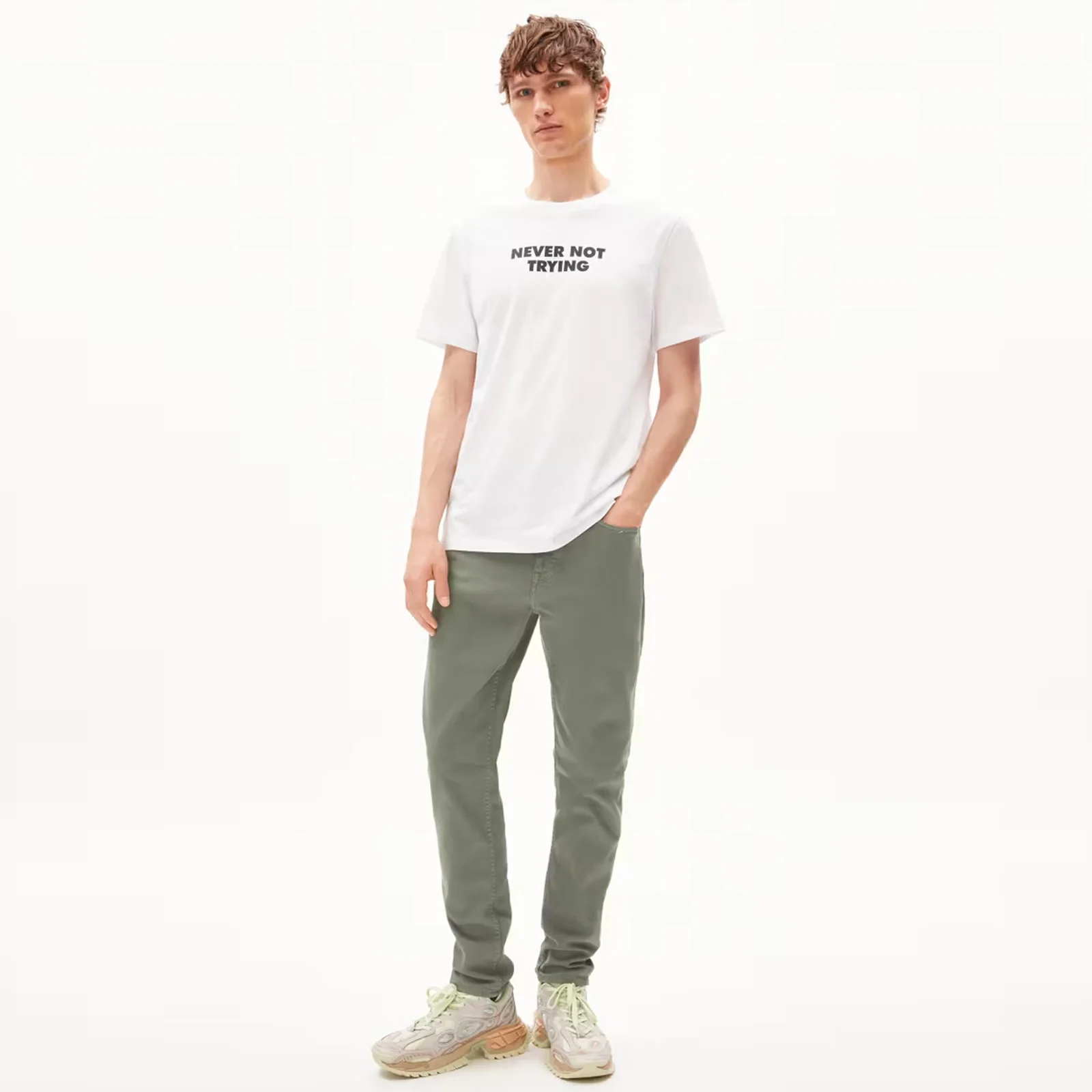 Eneaas Quote Tee white - Image 2