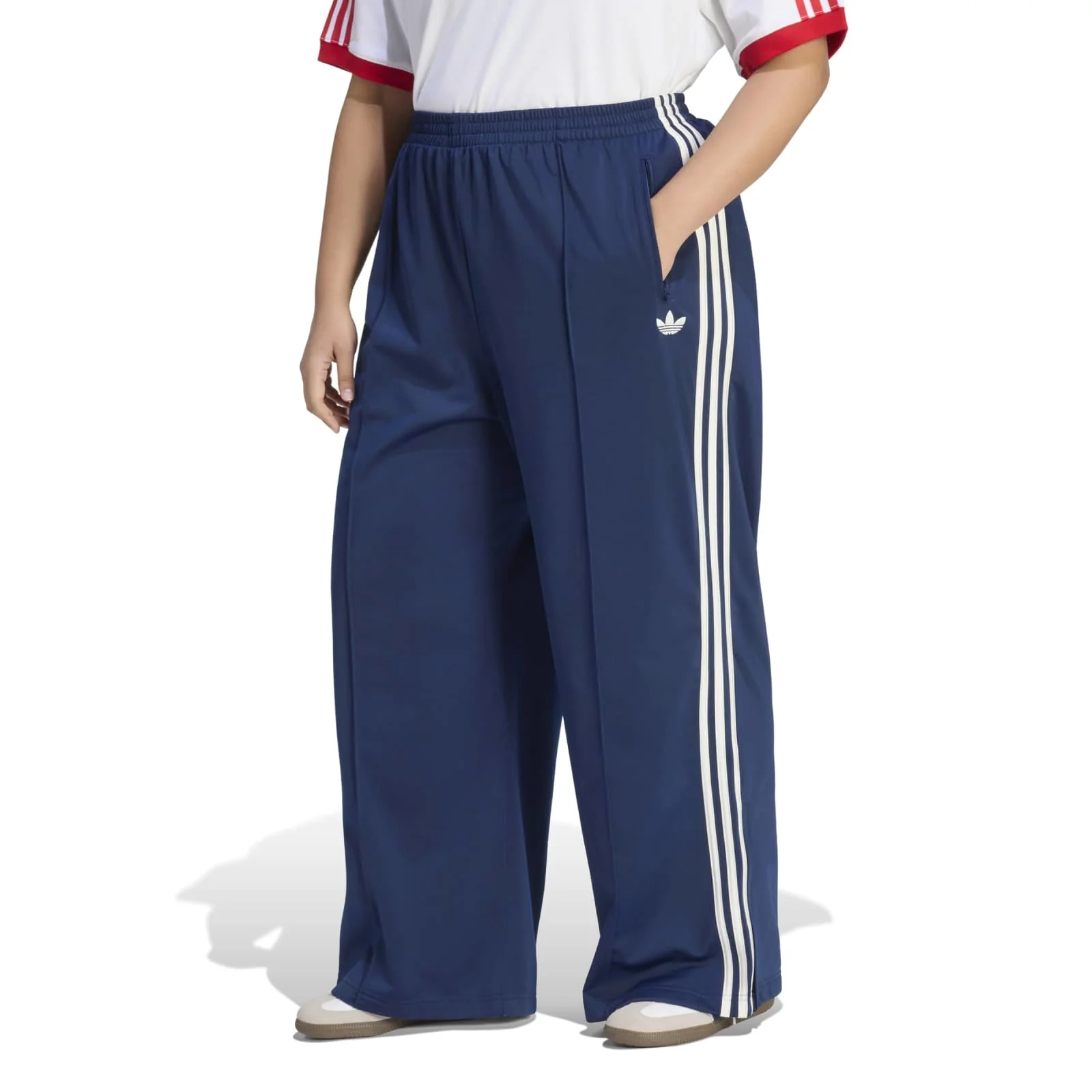 Firebird Loose Trackpant night indigo/off white - Image 2