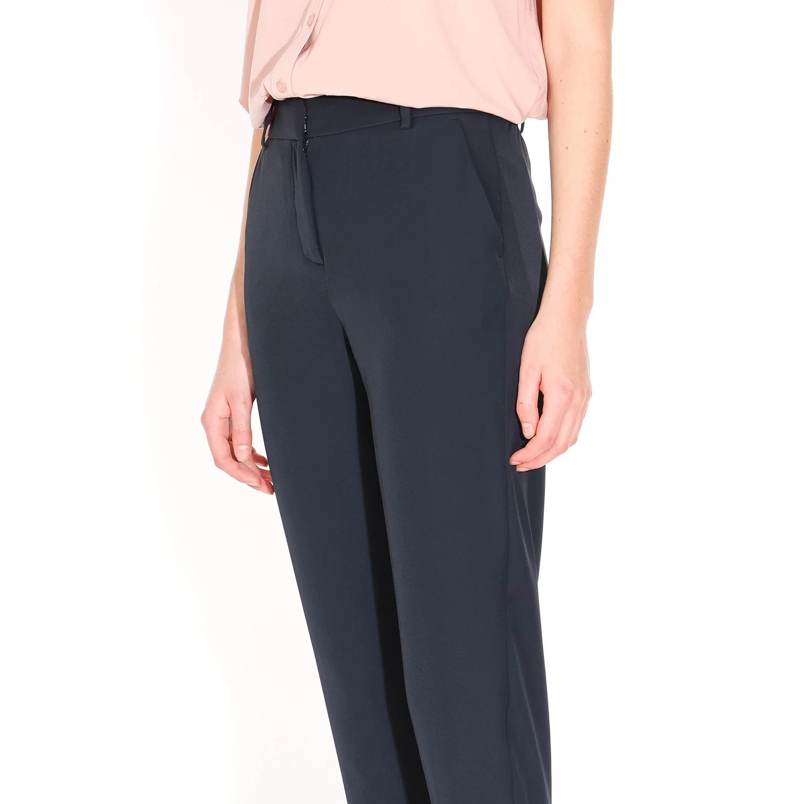 Melanie Cuff Pant navy - Image 6