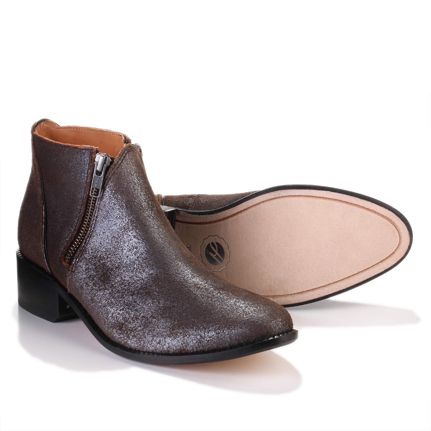 Jilt Ankleboot Suede pewter - Image 4