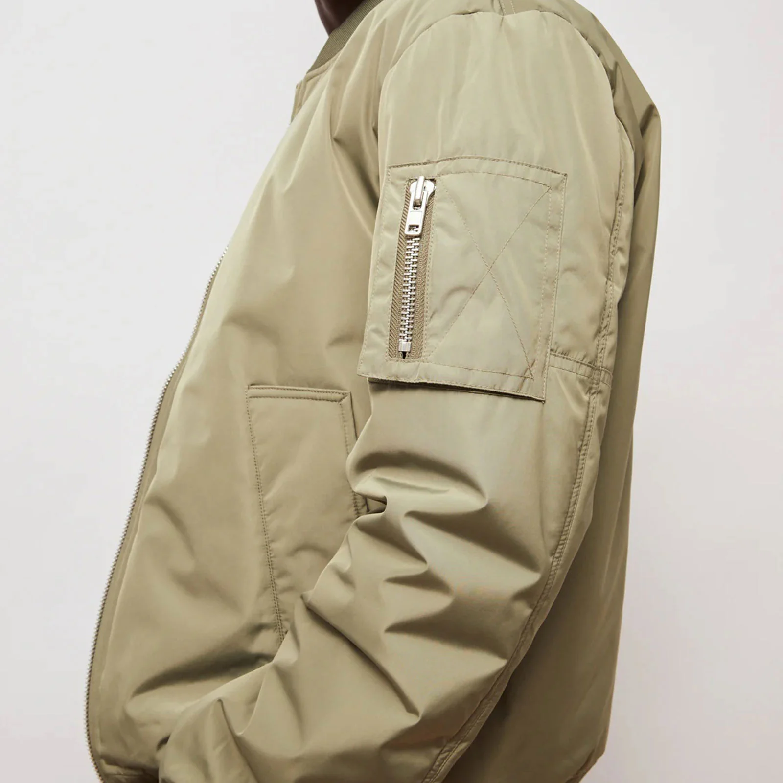 Harris Bomber Jacket light moss 4082 - Image 5