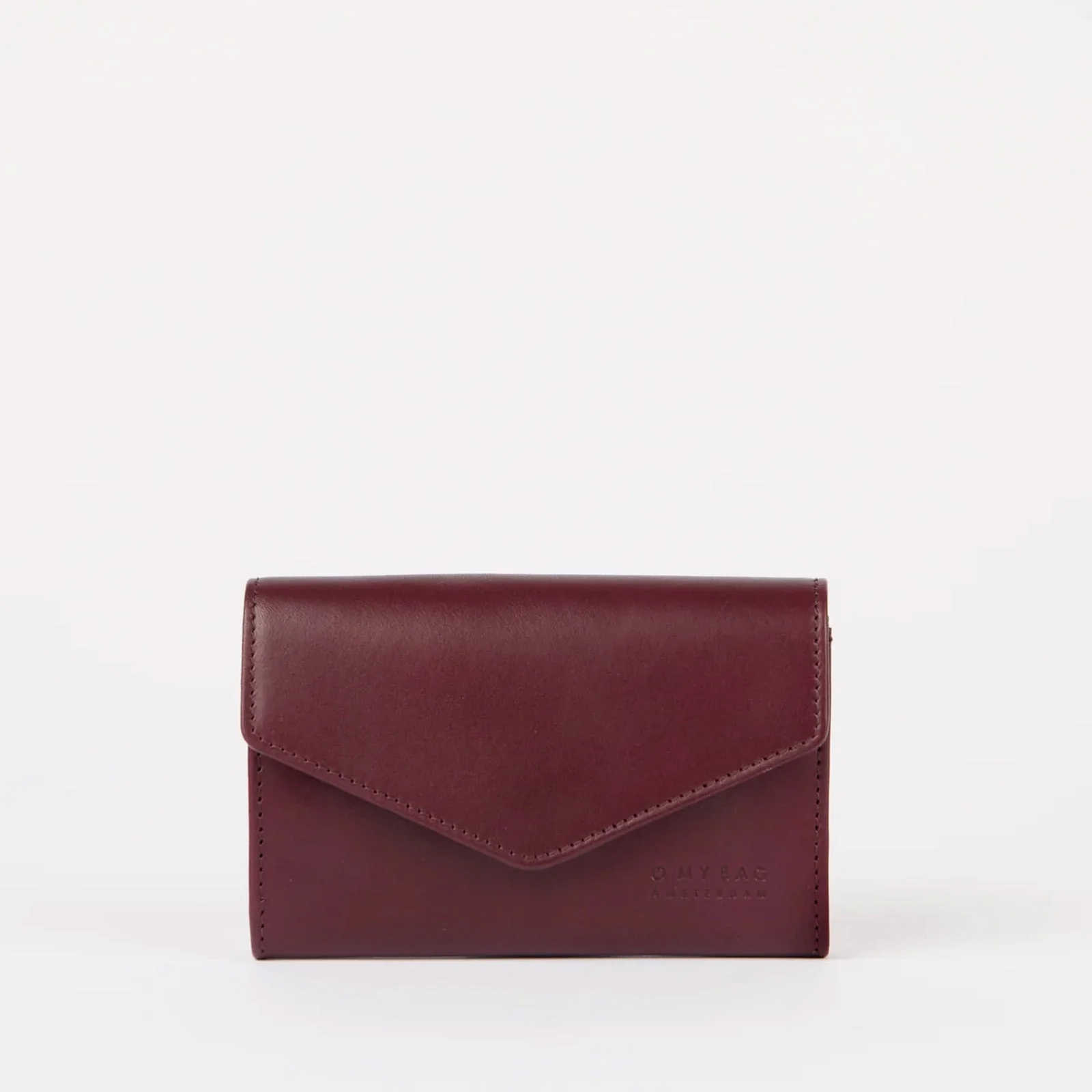 Jo's Classic Leather Purse dark cherry