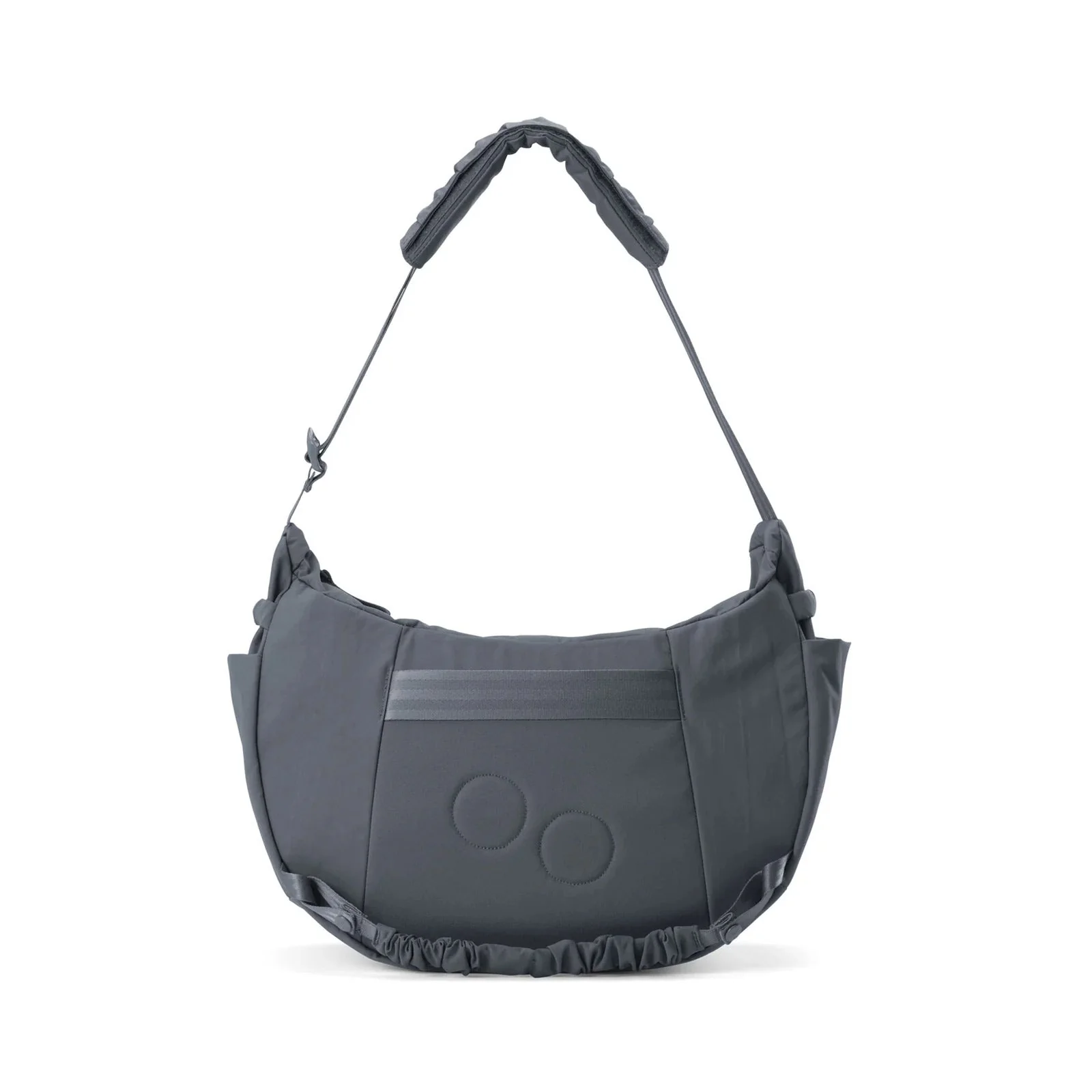 Krumm Large Crossbody Bag crinkle grey - Image 2