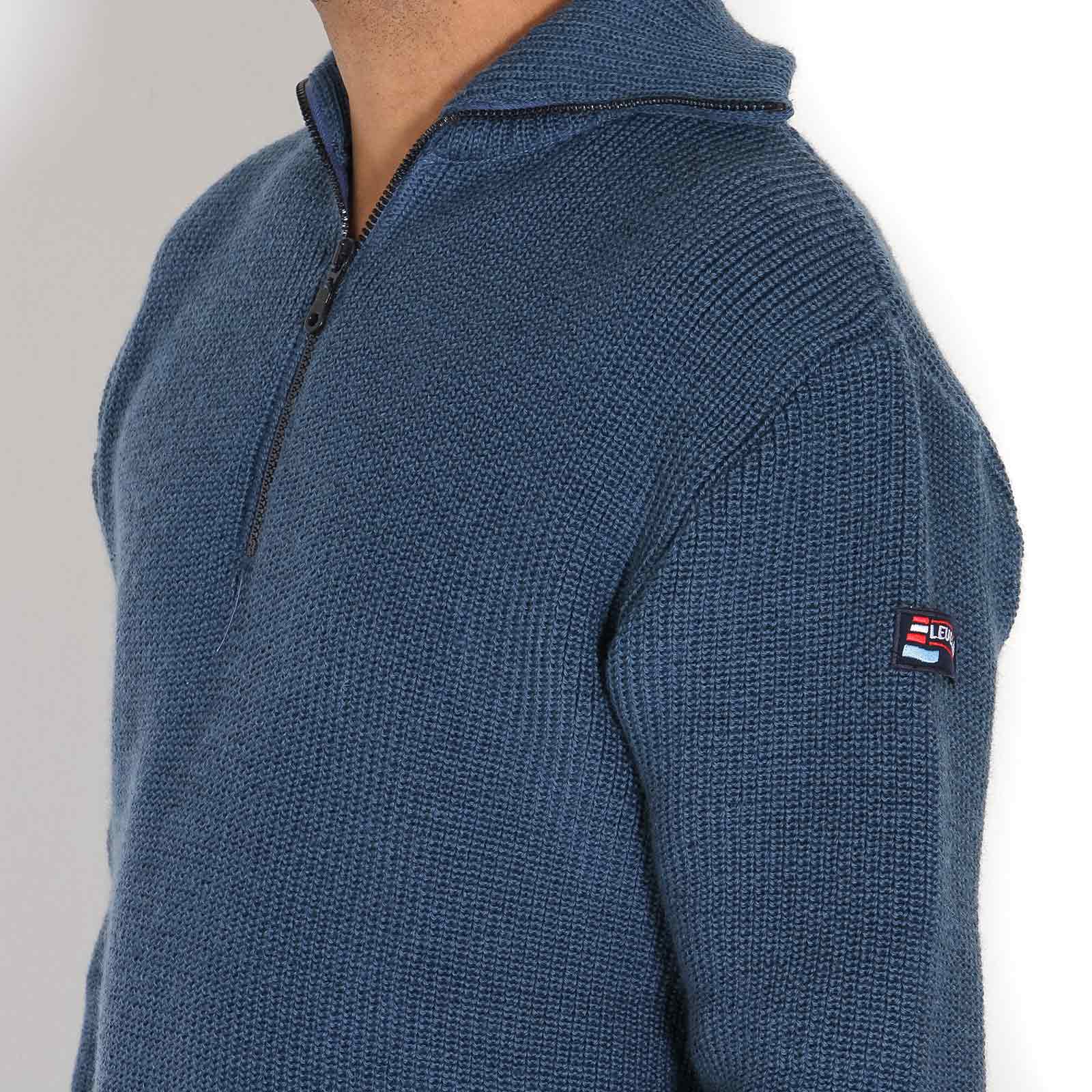 Admiral Wool Troyer jeansblue - Image 3