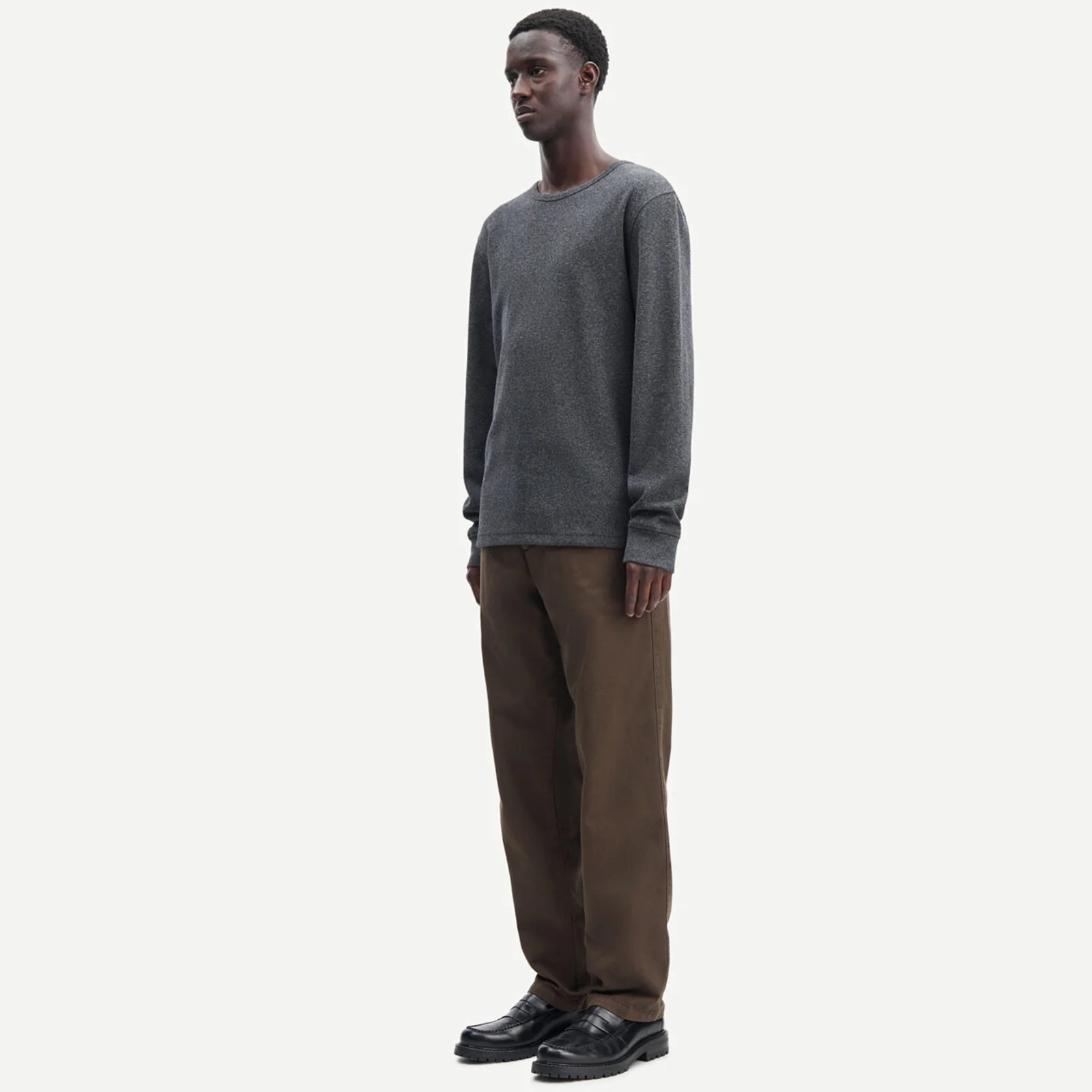 Malthe Thermal Longsleeve black mel. - Image 3