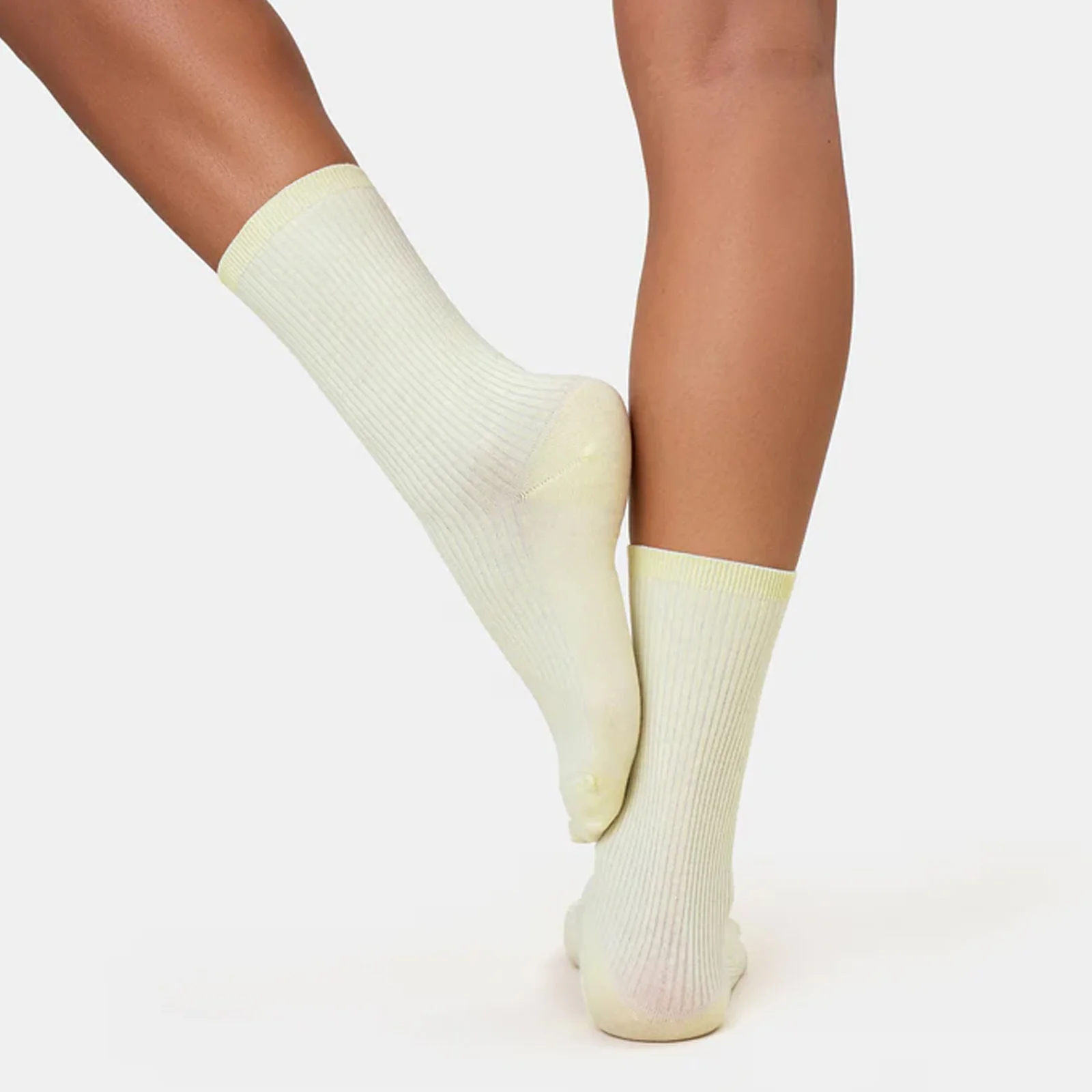 Men Classic Organic Socks soft yellow - Image 2