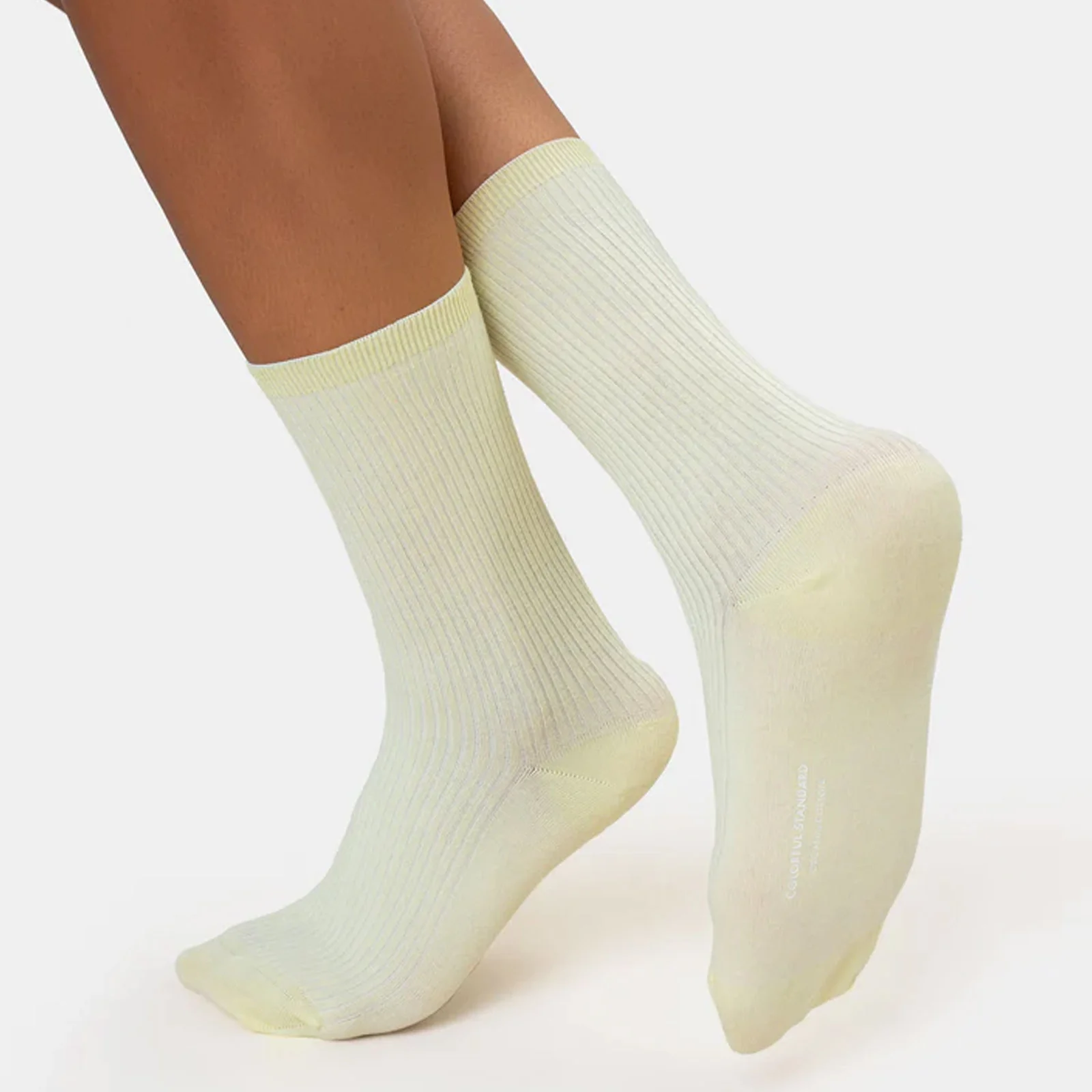 Men Classic Organic Socks soft yellow - Image 3