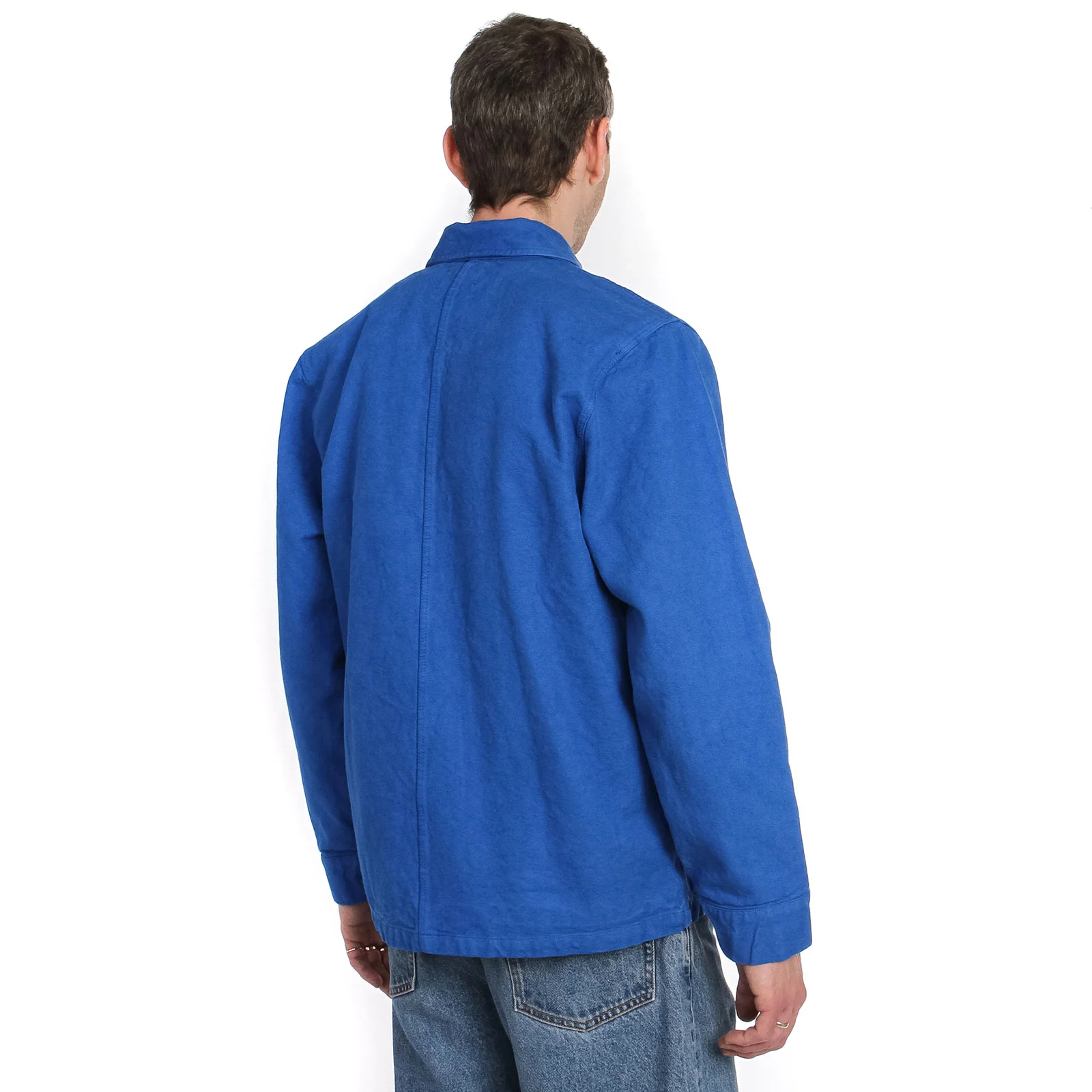Organic Workwear Jacket pacific blue - Image 5