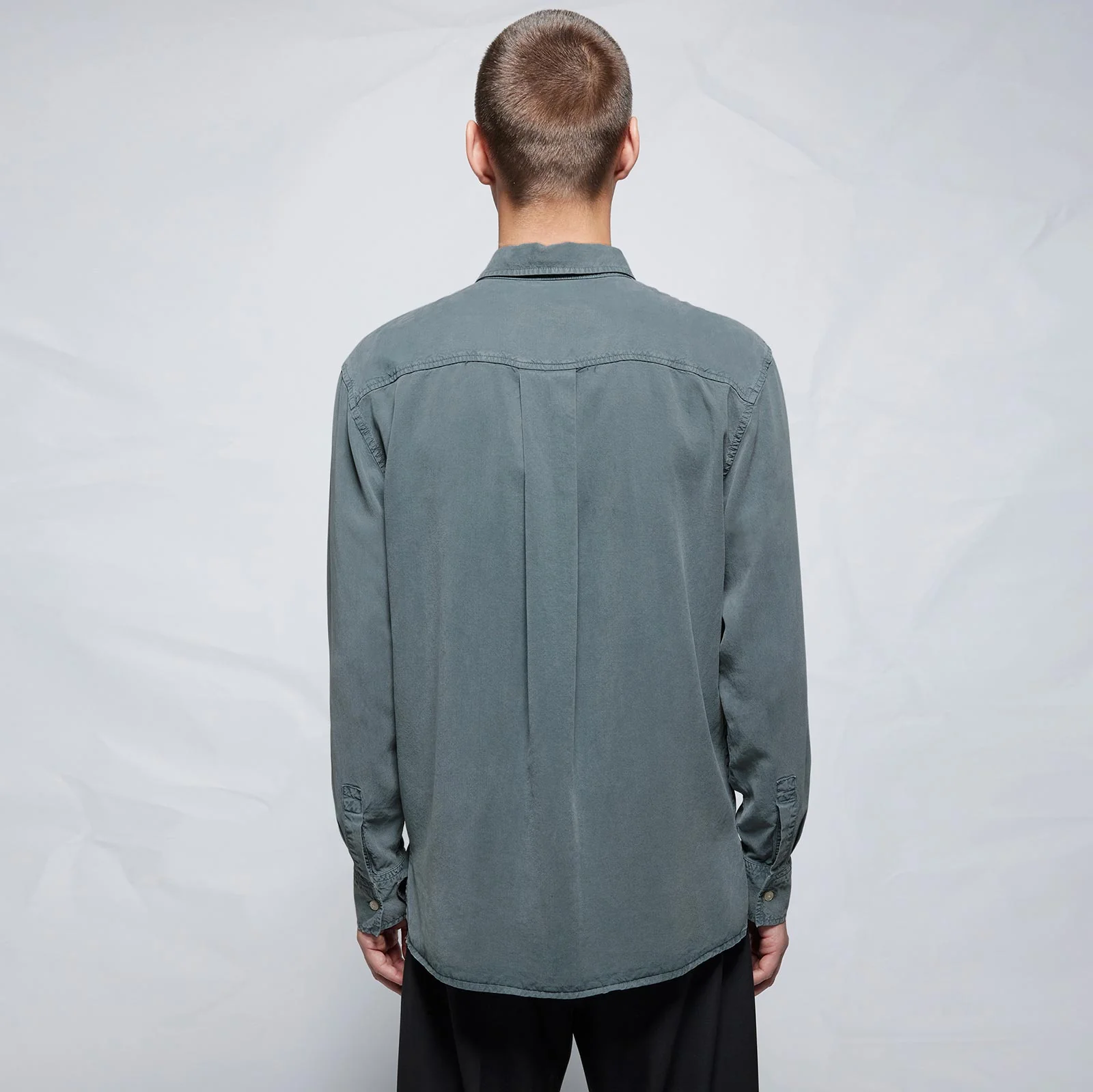 Ossian Tencel Shirt english blue - Image 4