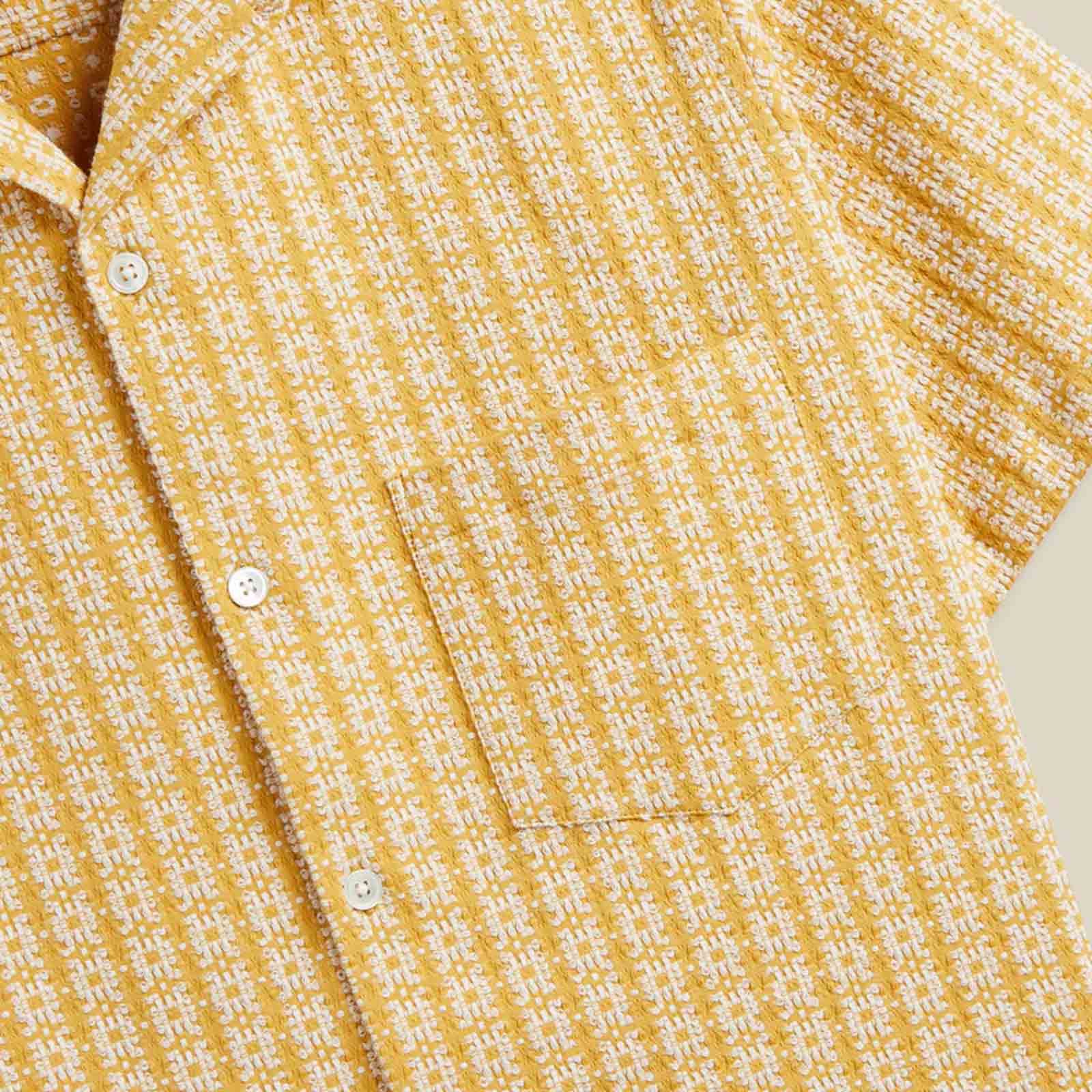 Flower Polen S/S Shirt yellow - Image 3