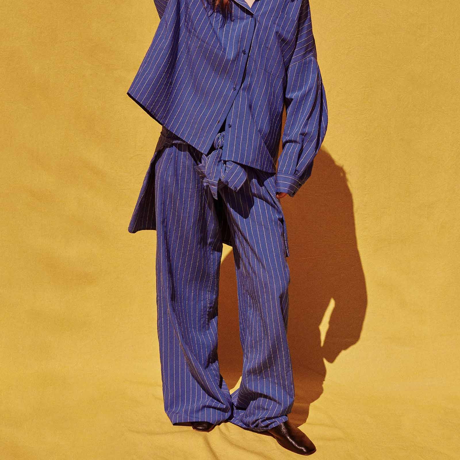 Provencia Pants office blue - Image 3