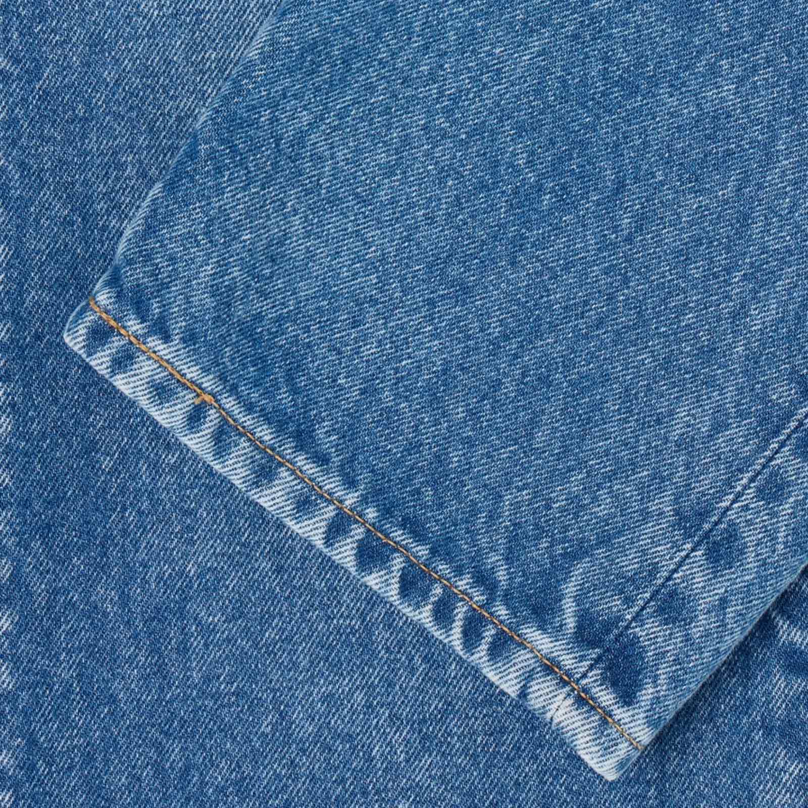 Reg Tapered Kaihara Openend Denim blue mid light used - Image 5