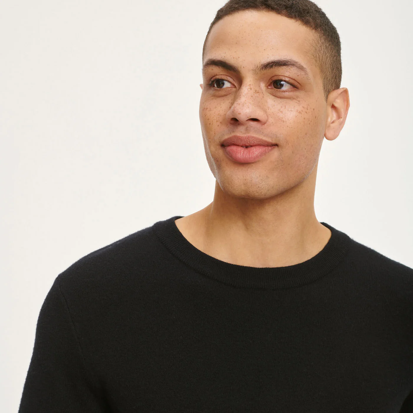 Gunan Crew Neck Jumper black - Image 3