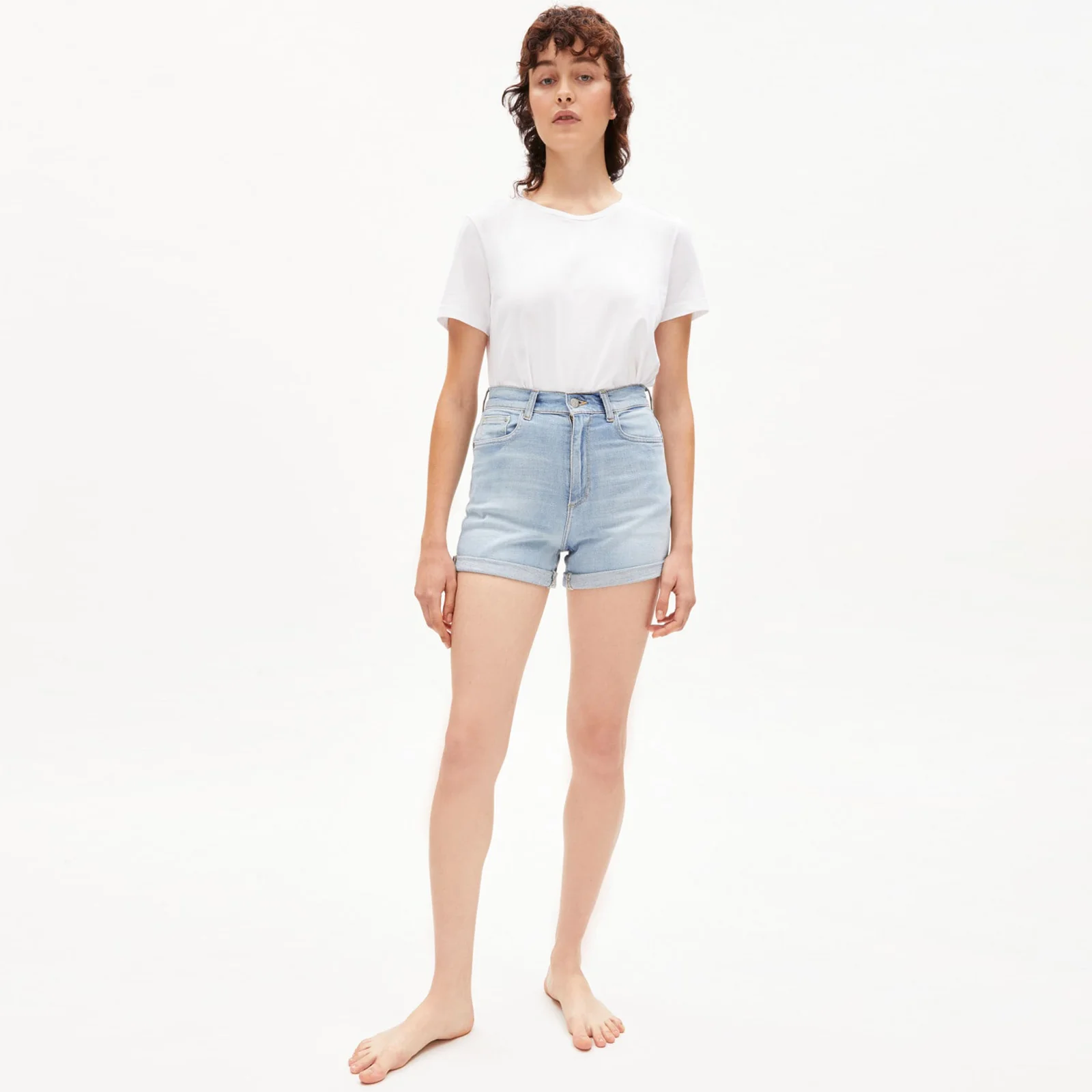 Silvaa Hemp Shorts mineral blue - Image 2