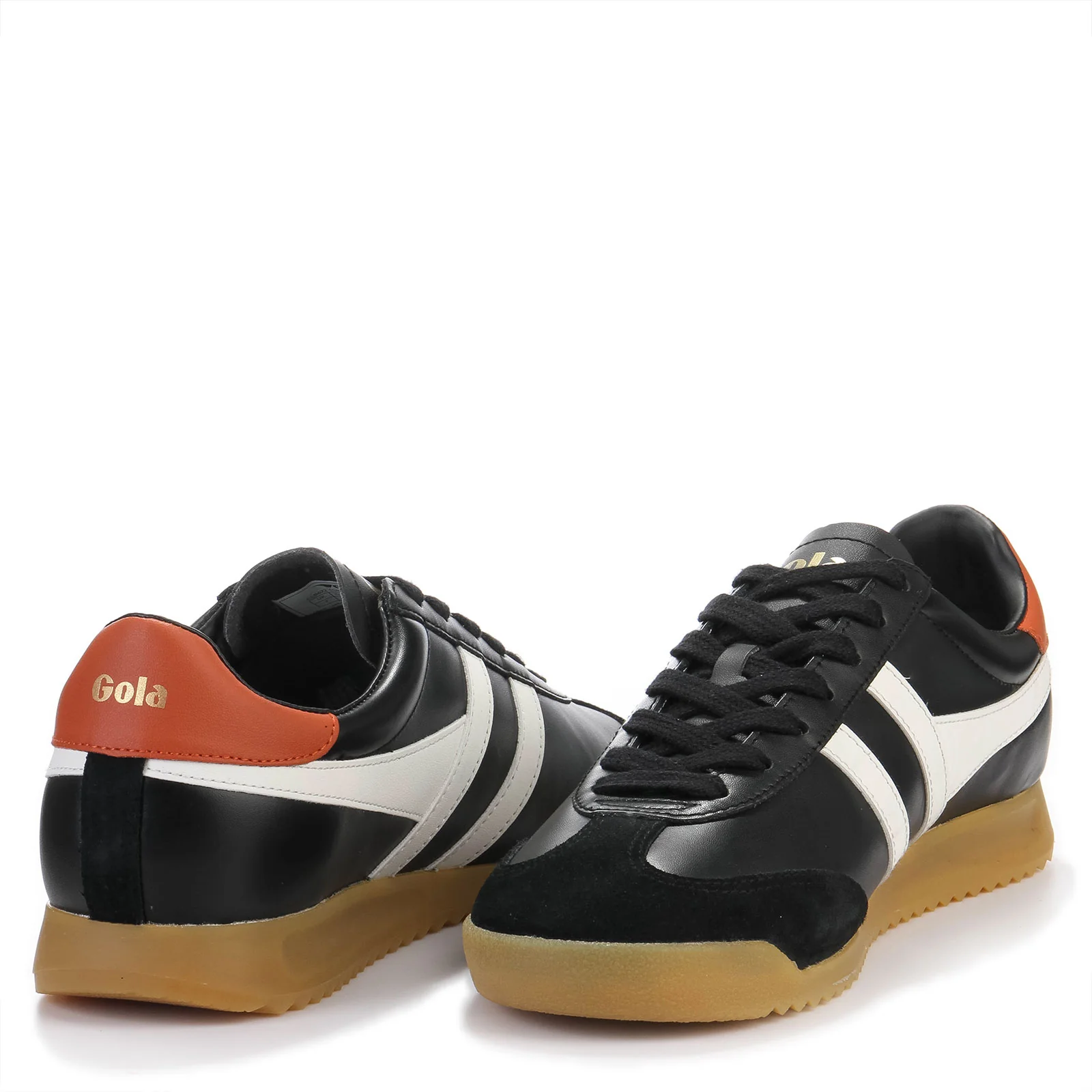 Torpedo Leather black/off white/moody orange - Image 3